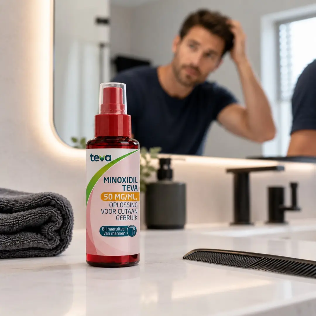 Teva Minoxidil 5% Haaruitval Oplossing 100ml
