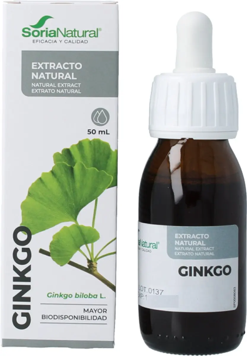 Soria Natural Ginkgo Biloba Extract 50ml