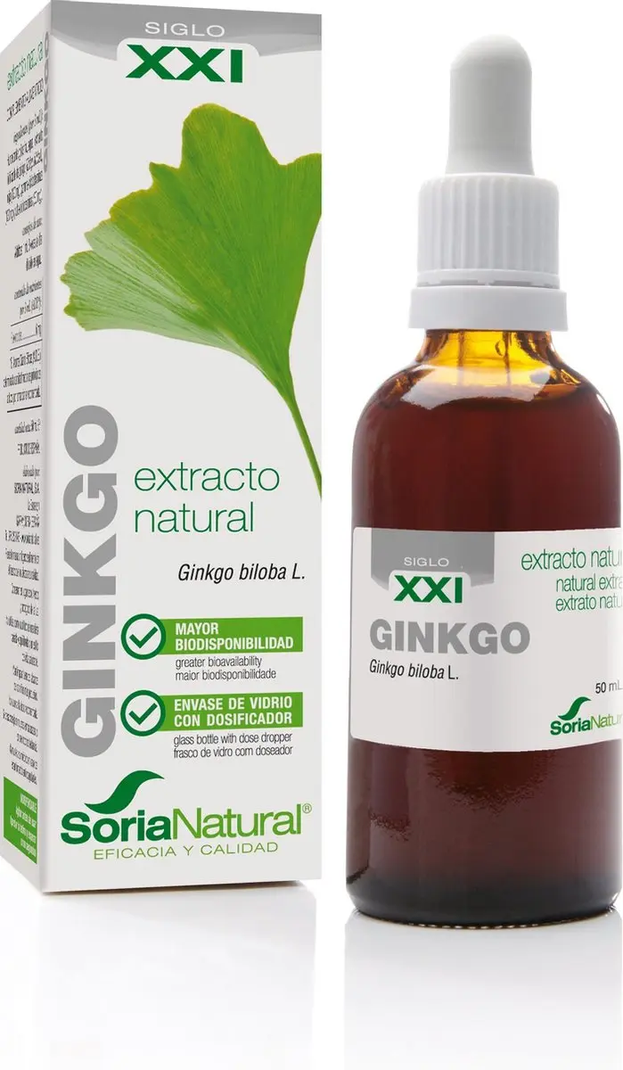 Soria Natural Ginkgo Biloba Extract 50ml