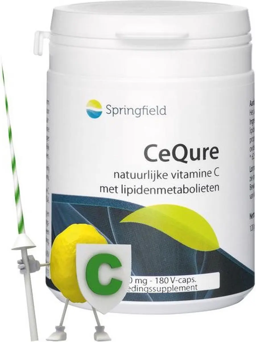 Springfield Cequre 500mg Vitamine C - 180mg