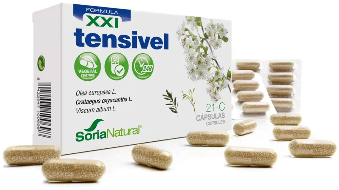 Soria Natural Tensivel 21-C XXI 30 Capsules