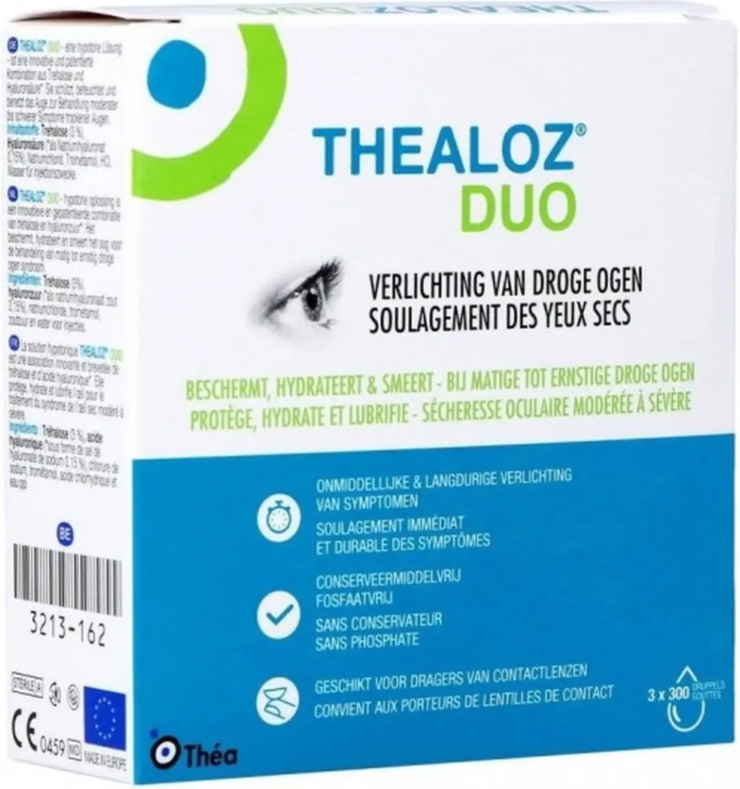 Thealoz Duo Oogdruppels 3x10ml