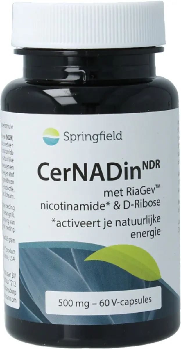 Springfield CerNADin RiaGev 500mg Vegetarische Capsules - 60 Stuks