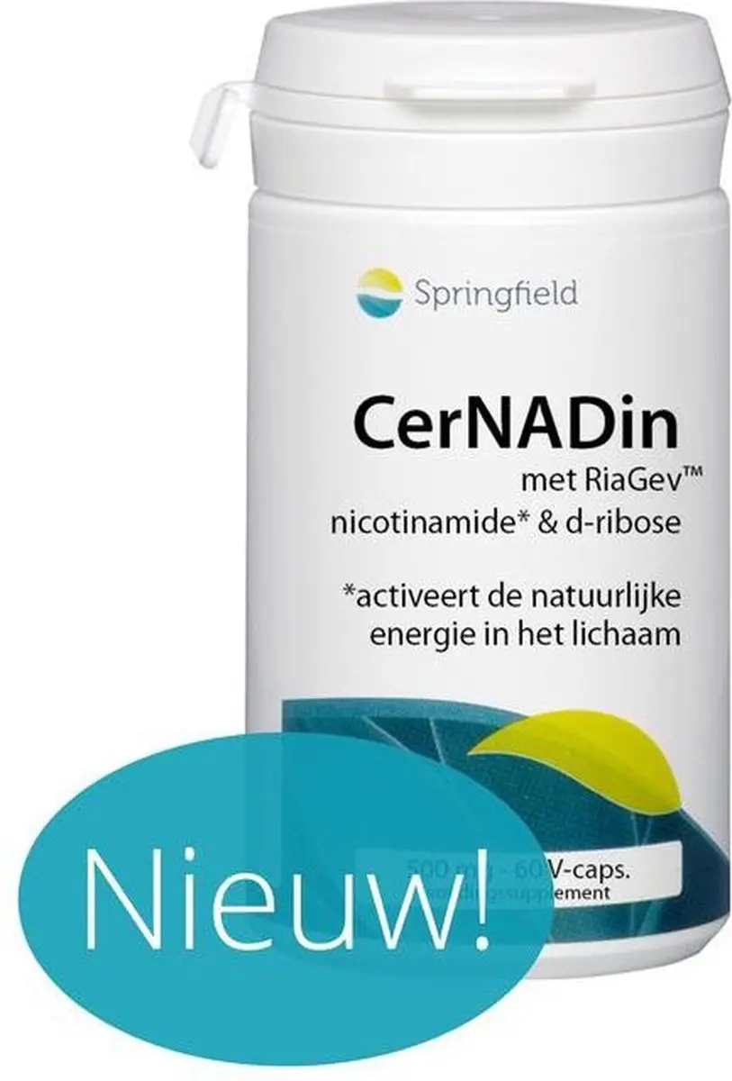 Springfield CerNADin RiaGev 500mg Vegetarische Capsules