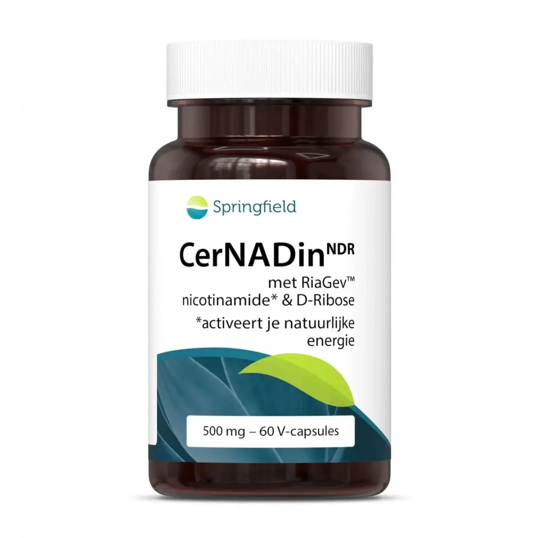 Springfield CerNADin RiaGev 500mg Vegetarische Capsules - 60 Stuks