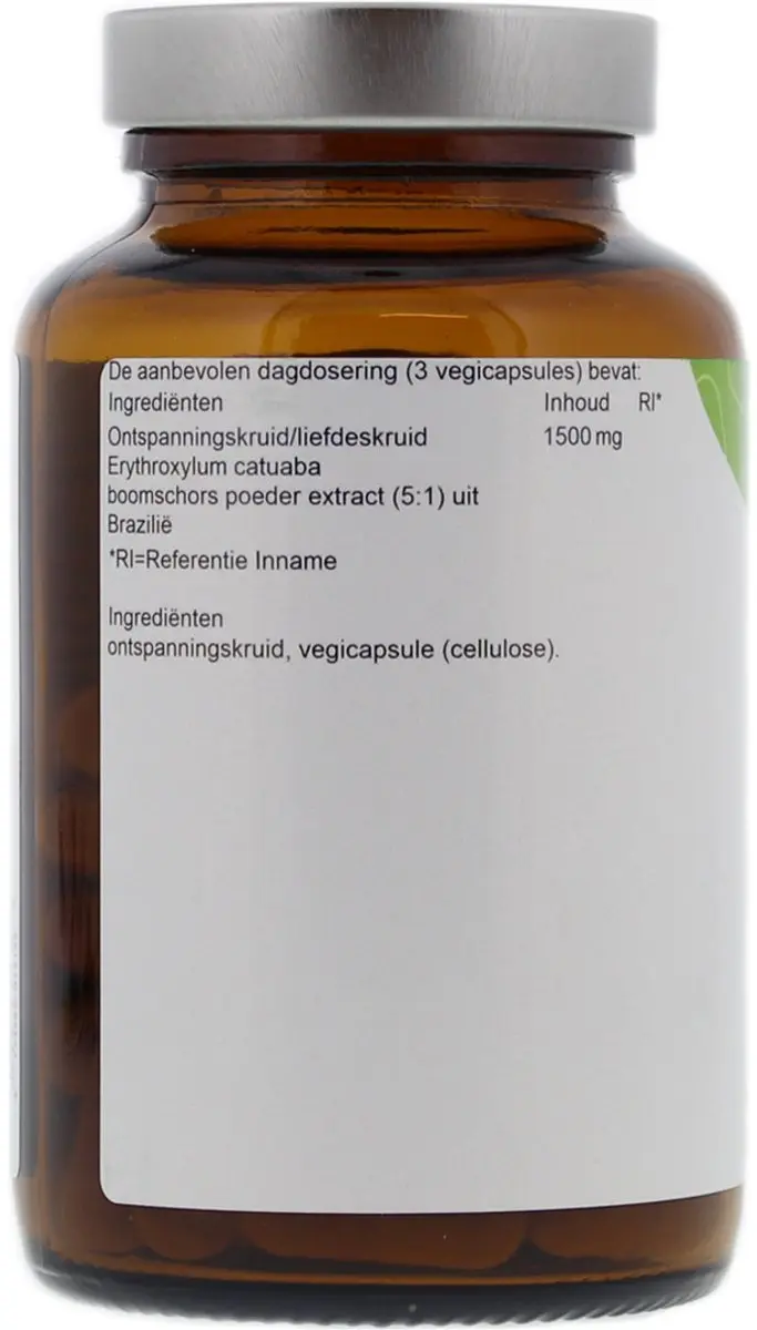 TS Choice Catuaba 600 Vegetarische Capsules - 60 Stuks