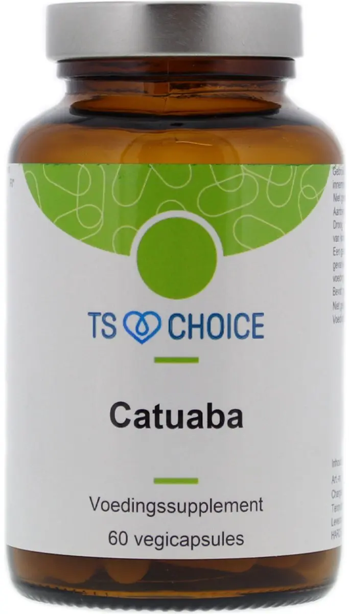 TS Choice Catuaba 600 Vegetarische Capsules - 60 Stuks