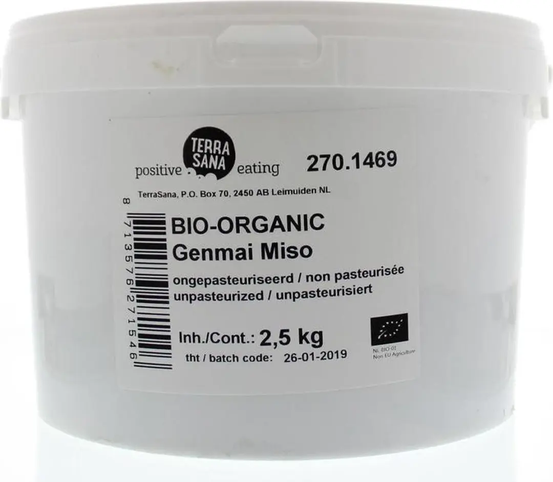 Terrasana Genmai Miso Ong Glas 2500g