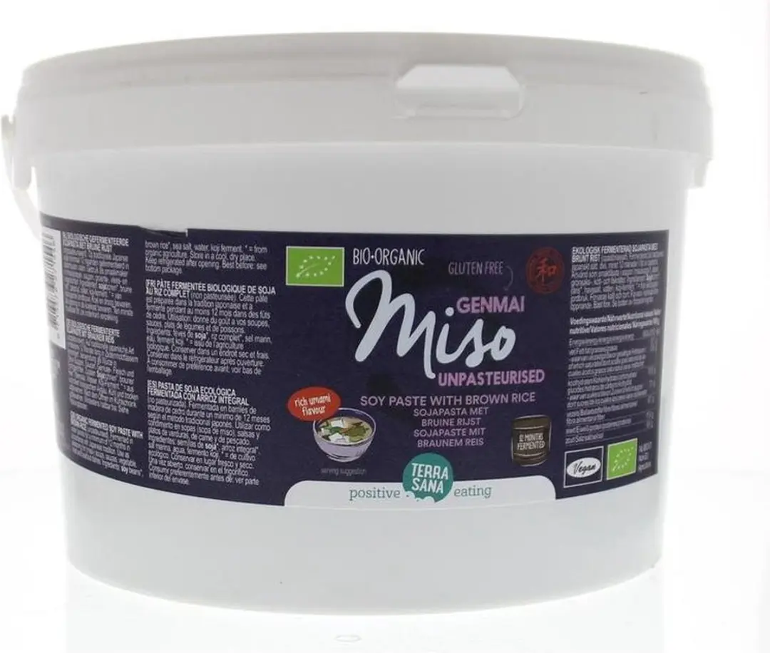 Terrasana Genmai Miso Ong Glas 2500g
