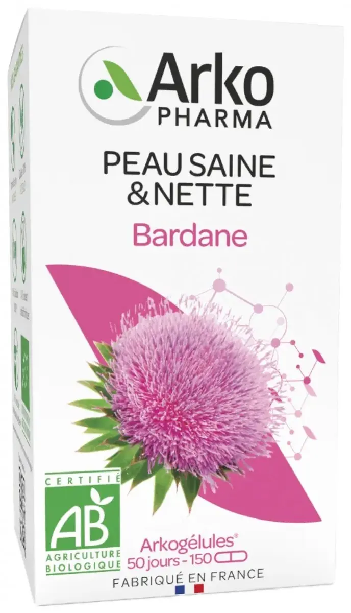 Arkopharma Arkogélules Bardane Bio 150 Capsules