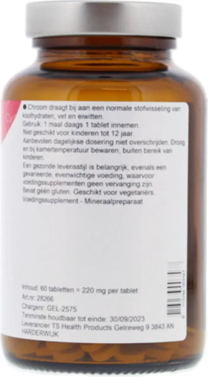 TS Choice Chroompicolinaat 60 Tabletten