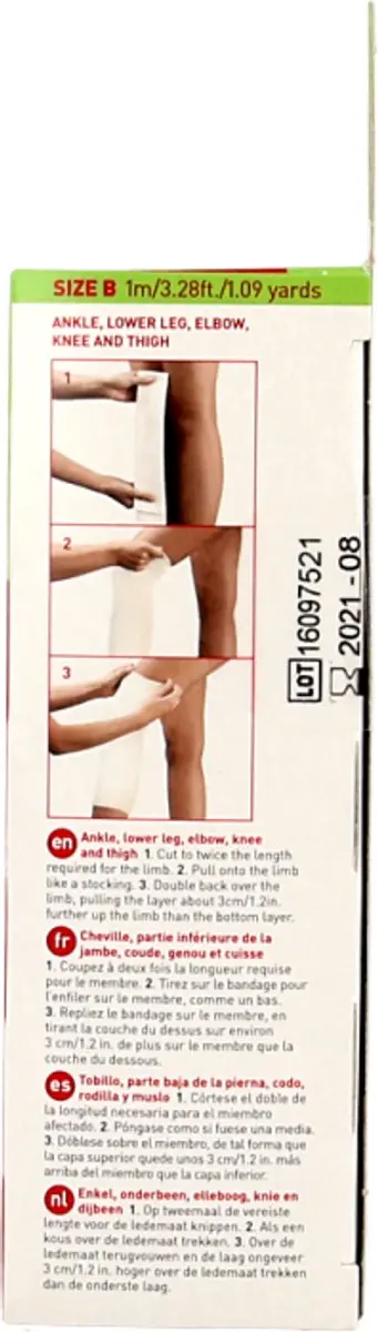 Tubigrip B Wit Verband - 1 meter