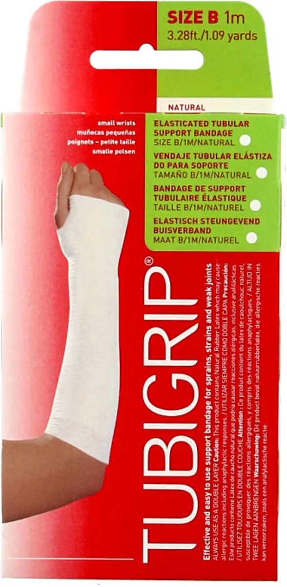 Tubigrip B Wit Verband - 1 meter - afbeelding 6 van 6