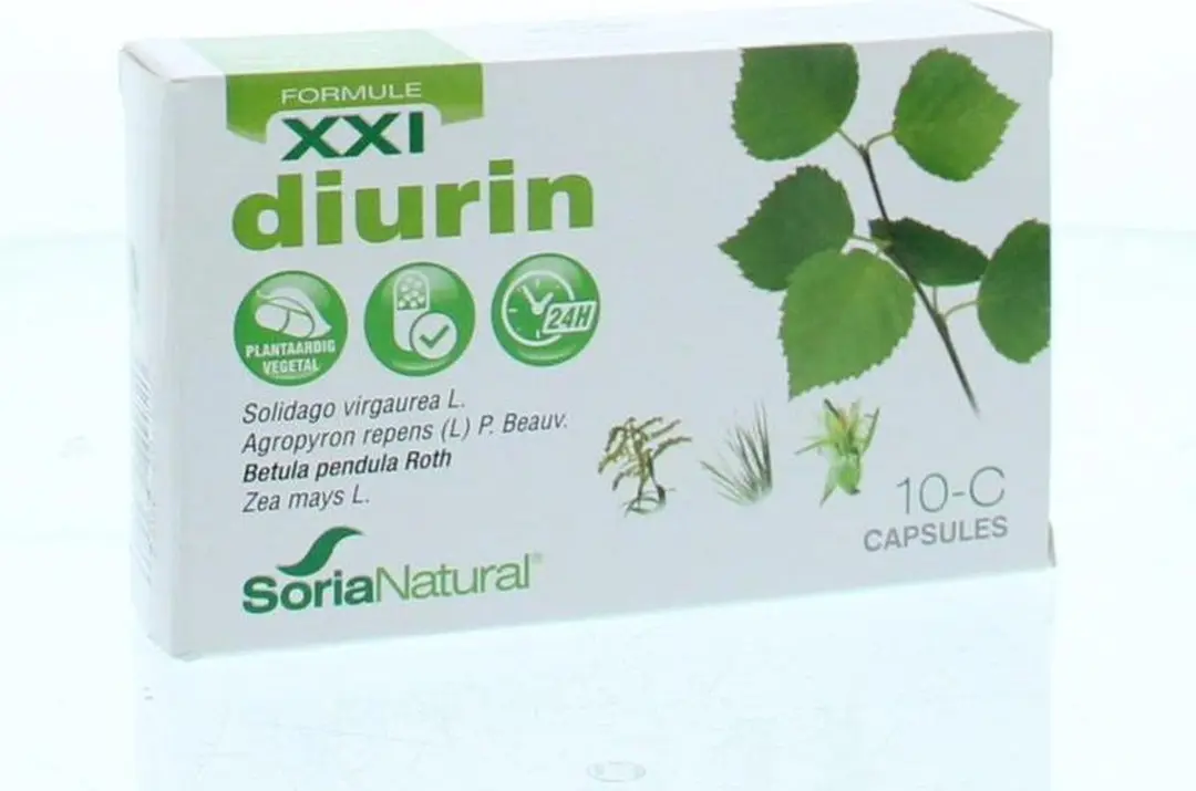 Soria Natural Diurin 10-C XXI 30 Capsules