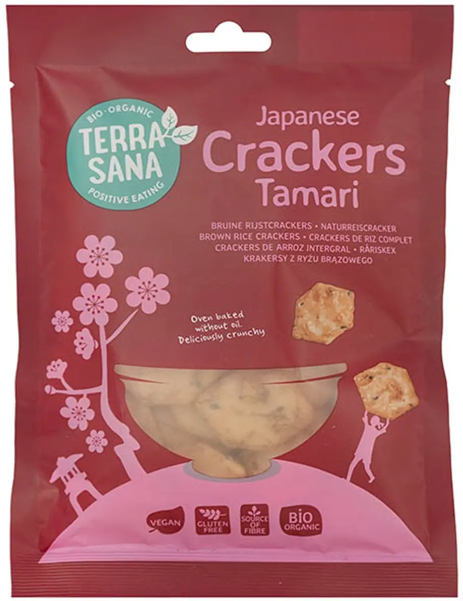 Terrasana Genmai Life Rijstcrackers Tamari 23ml
