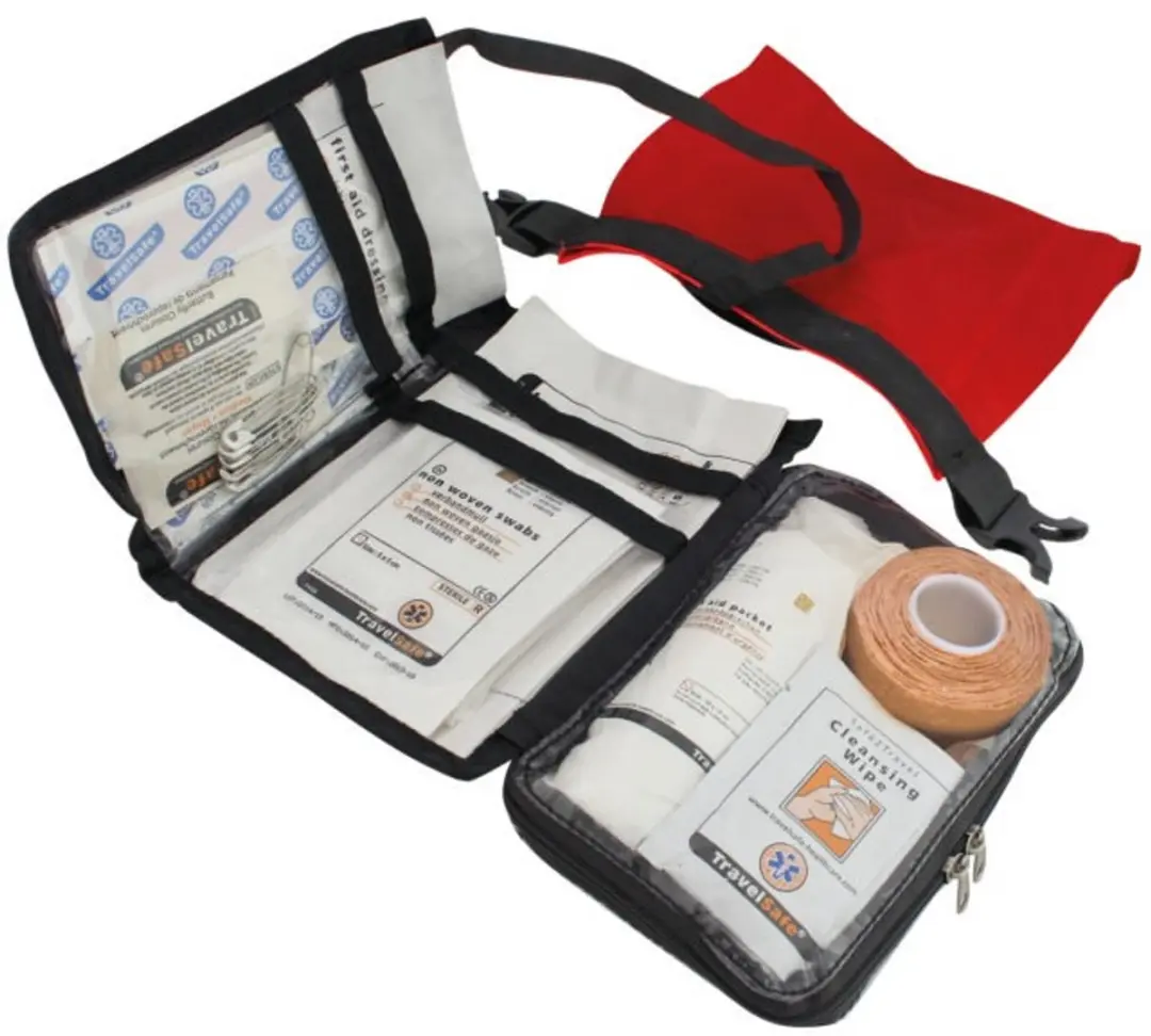 Travelsafe First Aid Kit Globe Waterdicht - 43 Stuks