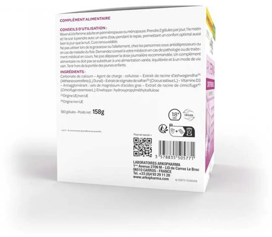Arkopharma Arko Femina Pijnlijke Menstruatie Tabletten - 30 Stuks
