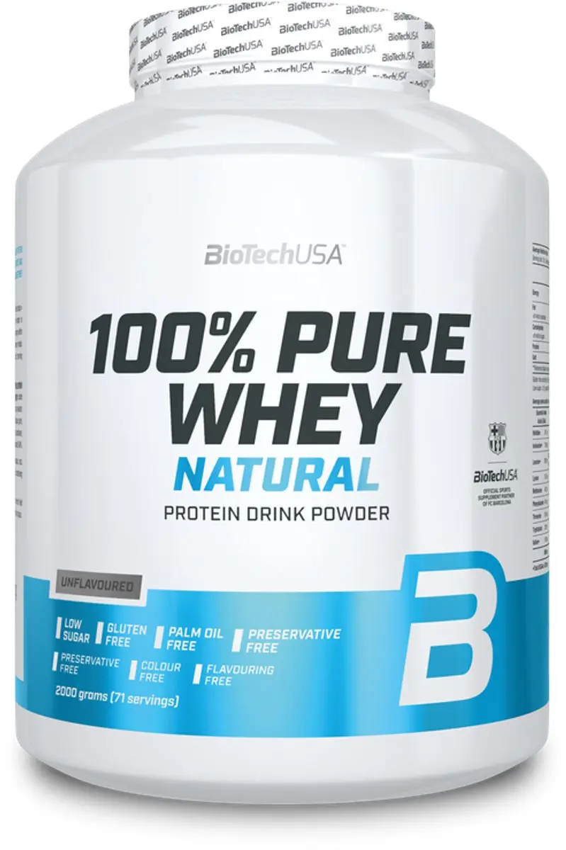 BioTechUSA 100% Pure Whey Eiwitpoeder 2kg