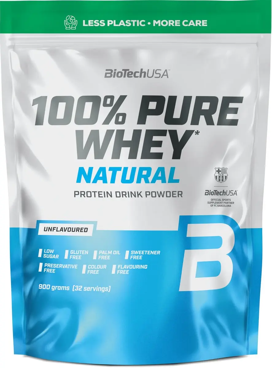 BioTechUSA 100% Pure Whey Eiwitpoeder 900g