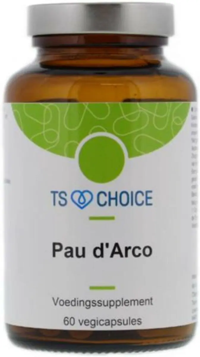 TS Choice Pau D'Arco 2000 Lapacho Capsules - 60 Stuks