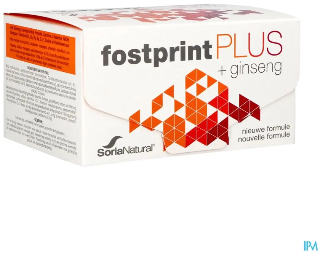 Soria Natural Fost Print Plus Energy 15ml - 20 Ampullen