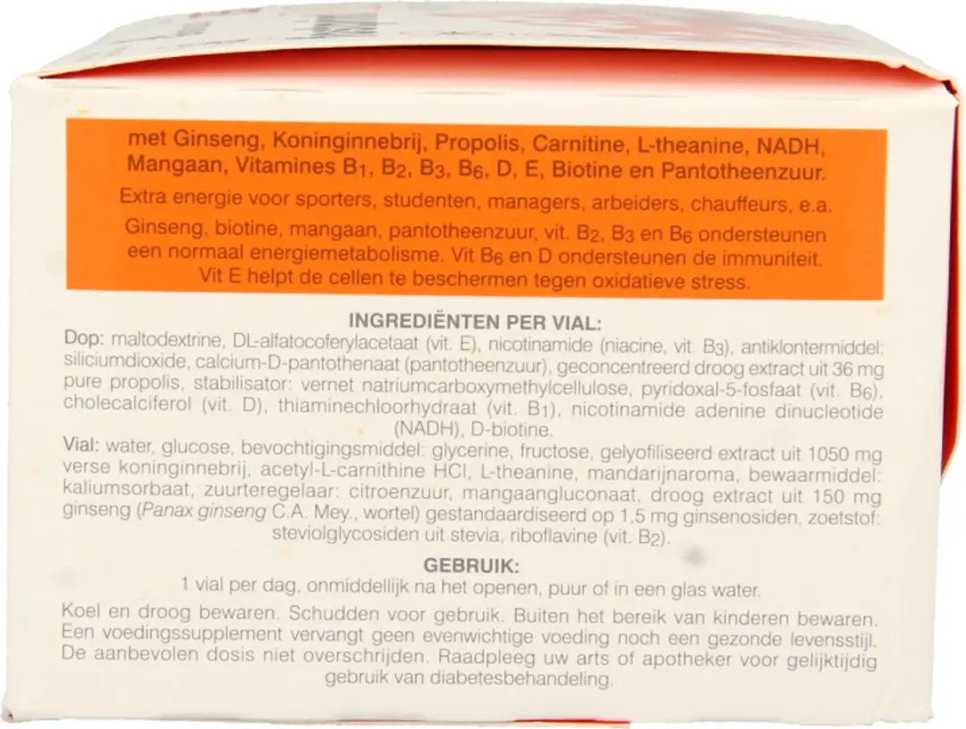 Soria Natural Fost Print Plus Energy 15ml - 20 Ampullen