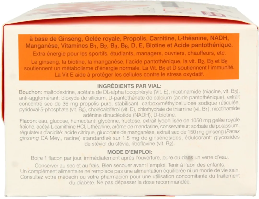 Soria Natural Fost Print Plus Energy 15ml - 20 Ampullen