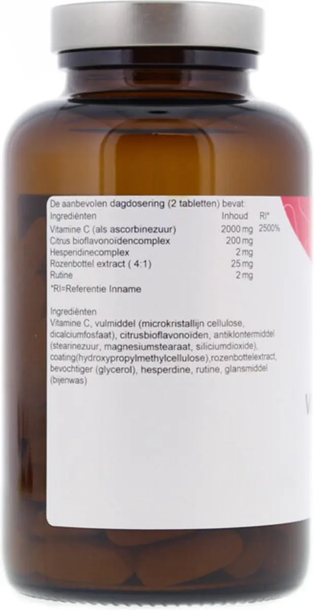TS Choice Vitamine C 1000mg & Bioflavonoïden 120 Stuks