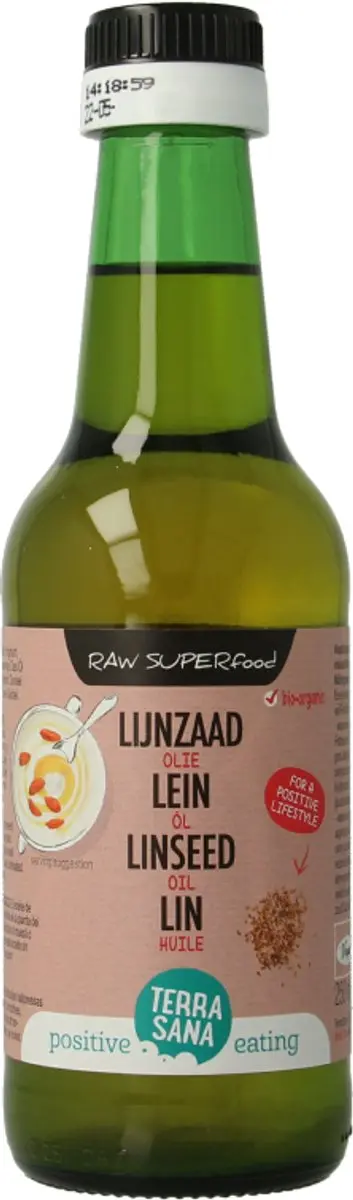 Terrasana Lijnzaadolie Koudgeperst 250ml