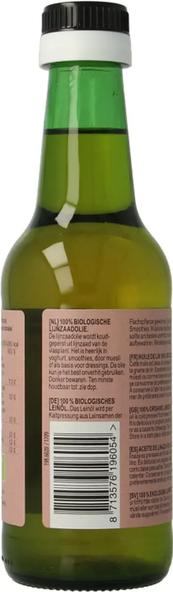 Terrasana Lijnzaadolie Koudgeperst 250ml