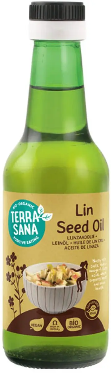 Terrasana Lijnzaadolie Koudgeperst 250ml
