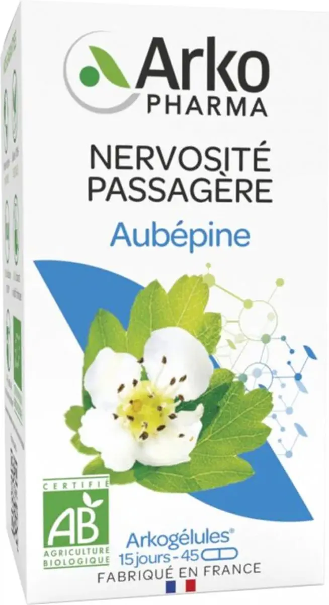 Arkopharma Arkogélules Aubépine Bio 45 Capsules