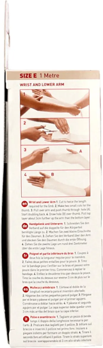 Tubigrip E Beige Brace - 1 Stuk - afbeelding 6 van 6