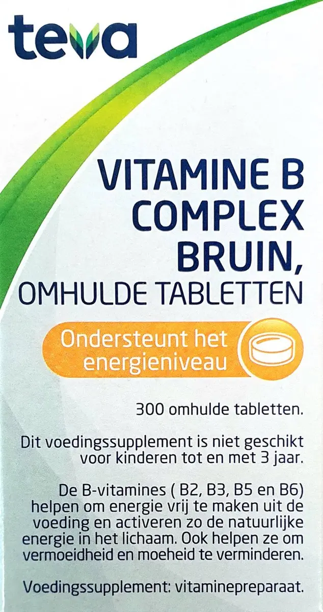 Teva Vitamine B Complex 300 Tabletten