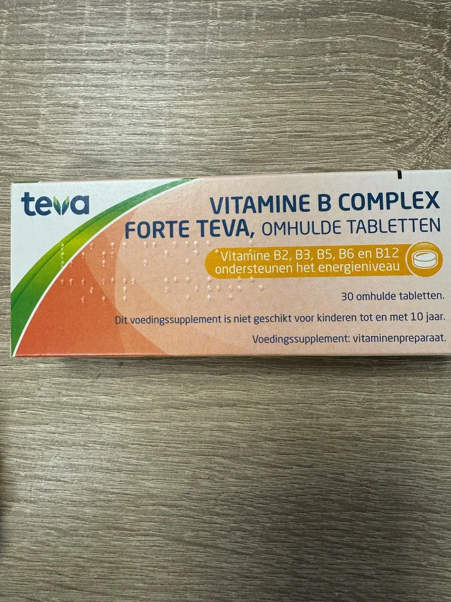 Teva Vitamine B Complex Forte 30 Tabletten