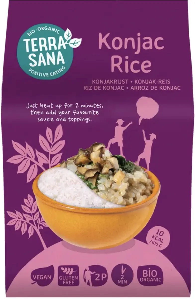 Terrasana Konjac Rijst Bio 250g