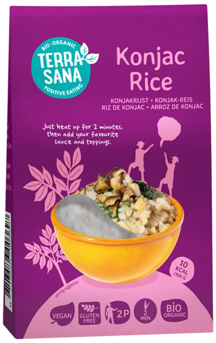 Terrasana Konjac Rijst Bio 250g