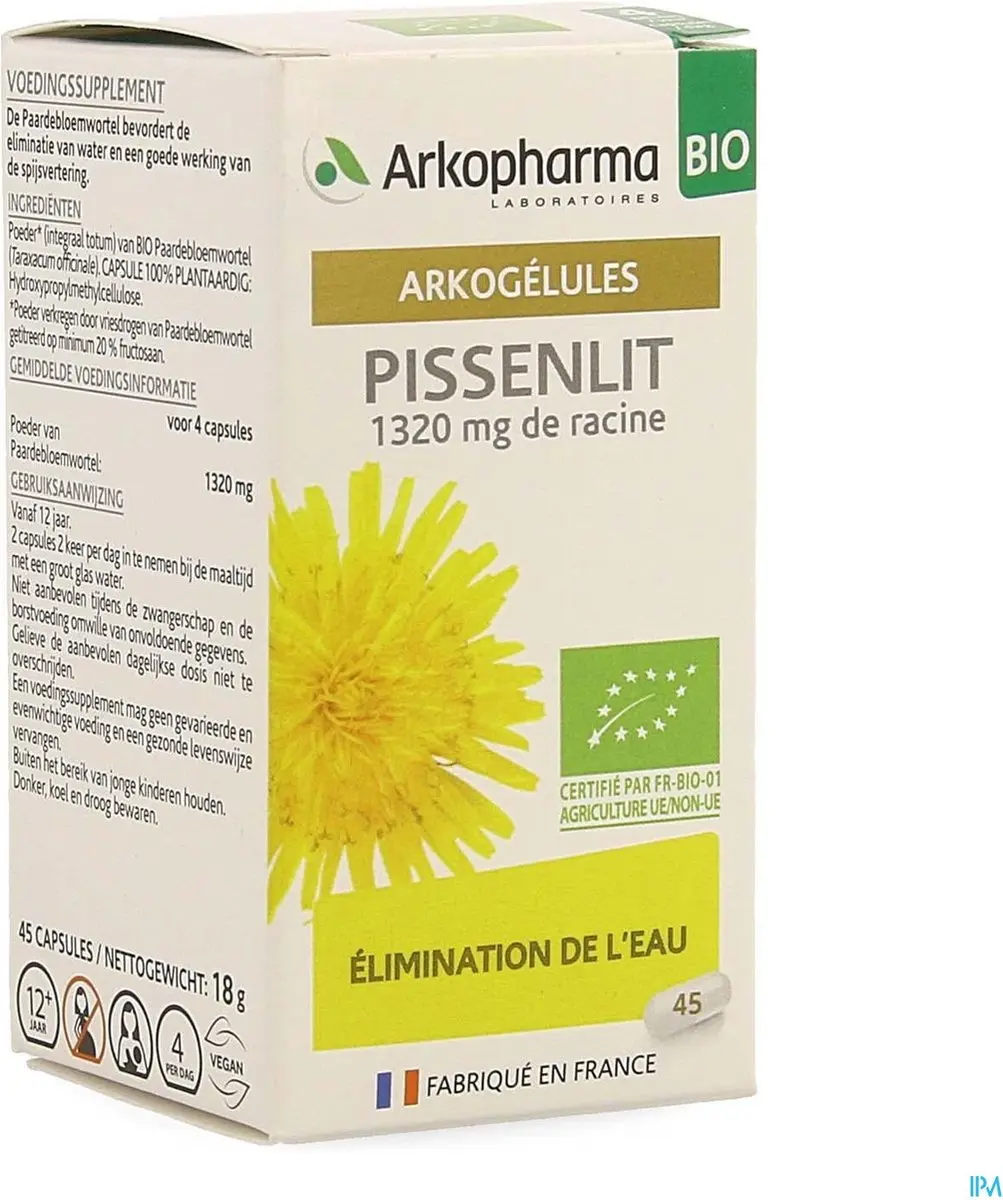Arkopharma Paardebloem Bio Capsules 45 Stuks