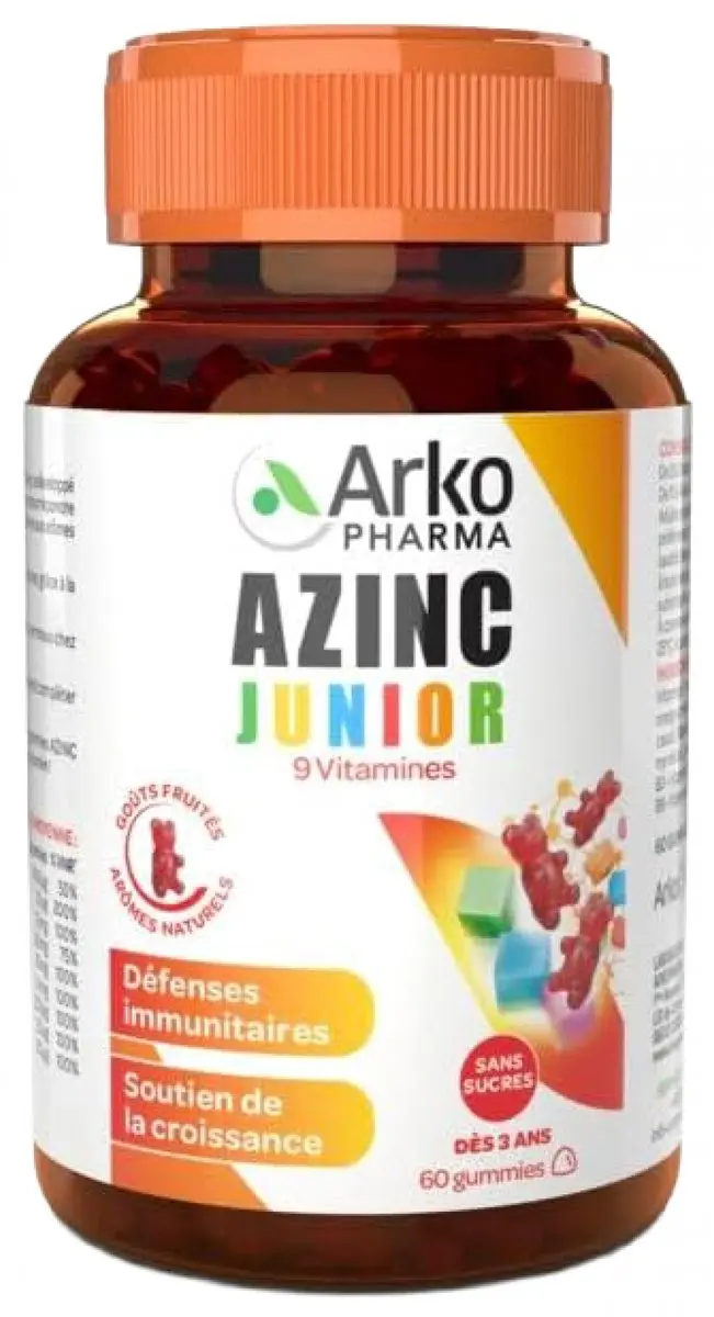 Arkopharma Azinc Junior Gummies 120ml