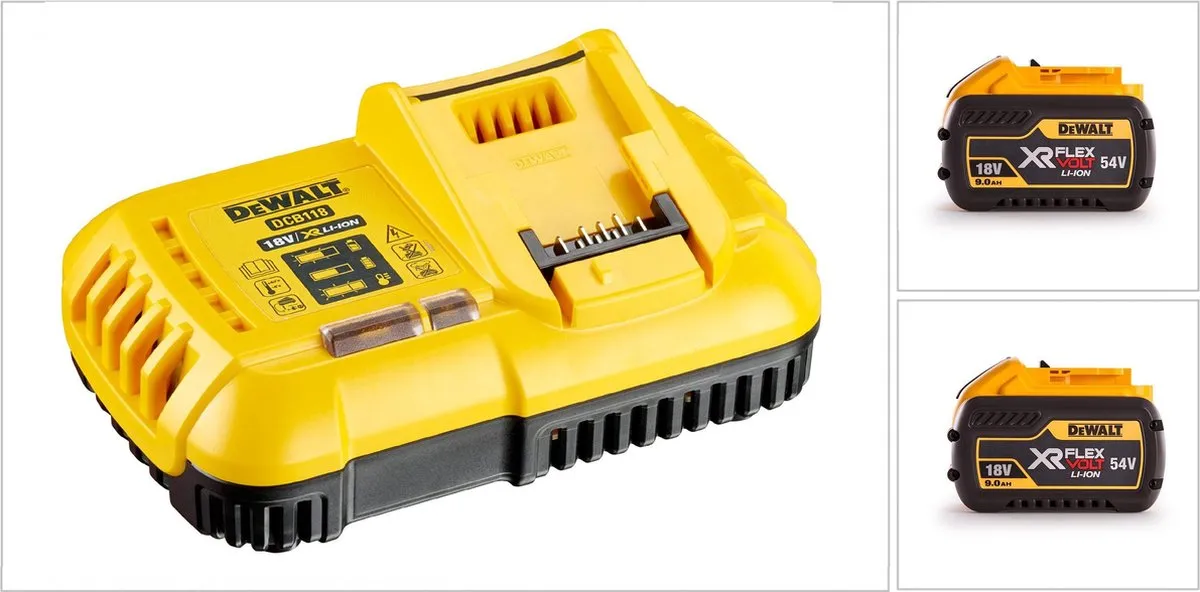 DeWalt DCB118X2-QW Oplader