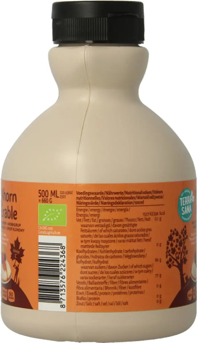 Terrasana Ahornsirup 500ml