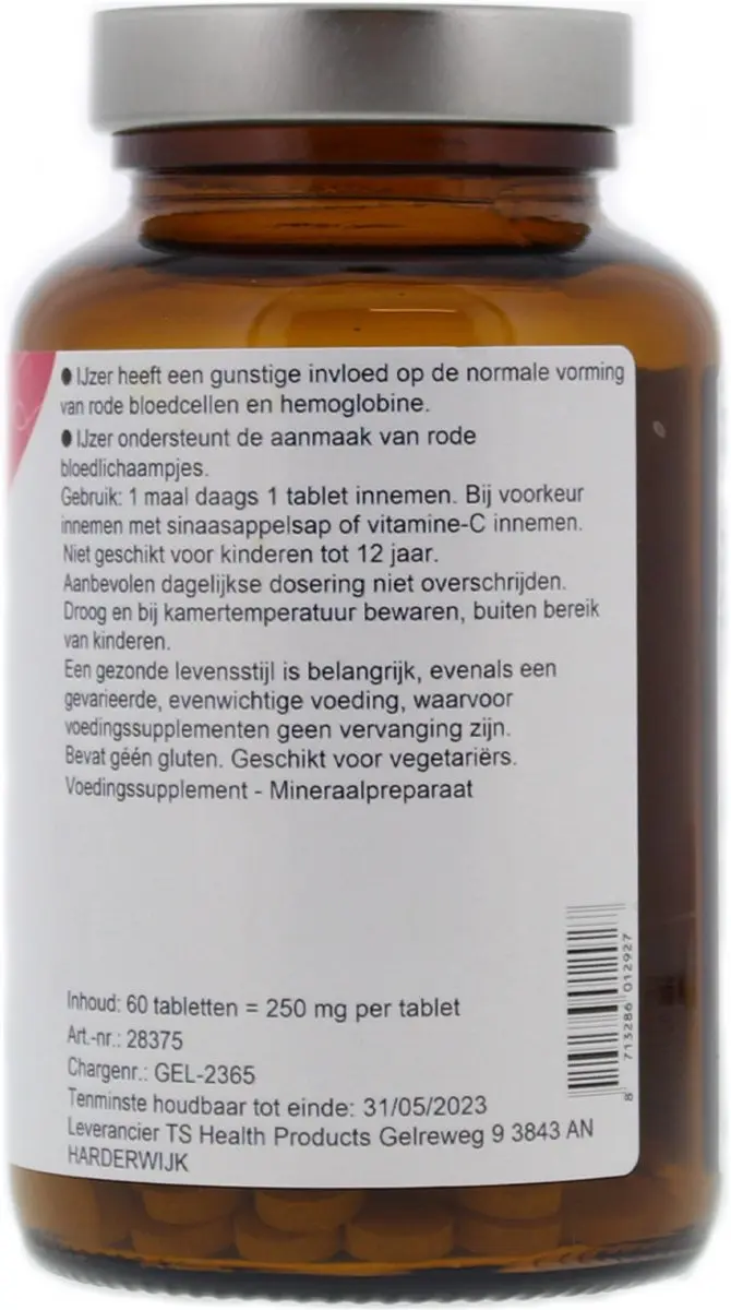 TS Choice Ijzer 14/Bc Ts - 60mg