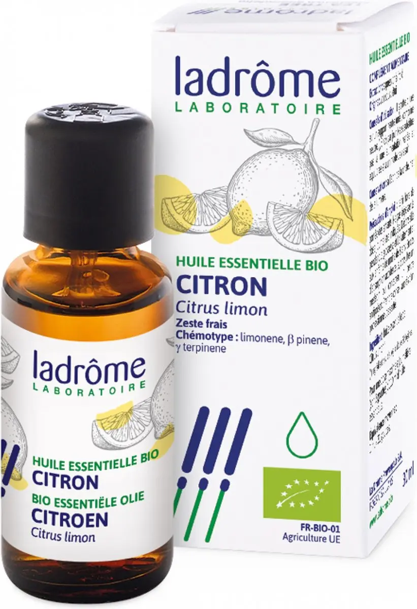 Ladrôme Citroen (Citrus Limon) Etherische Olie Biologisch 30 ml