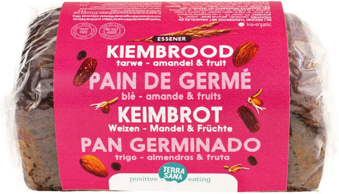 Terrasana Kiembrood Zuidvruchten 400g