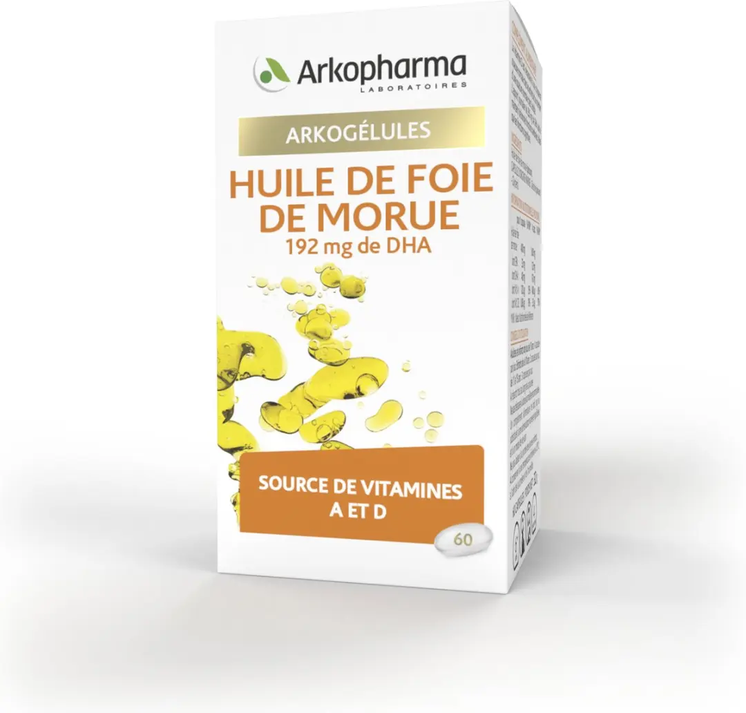 Arkopharma Levertraanolie 60 Capsules