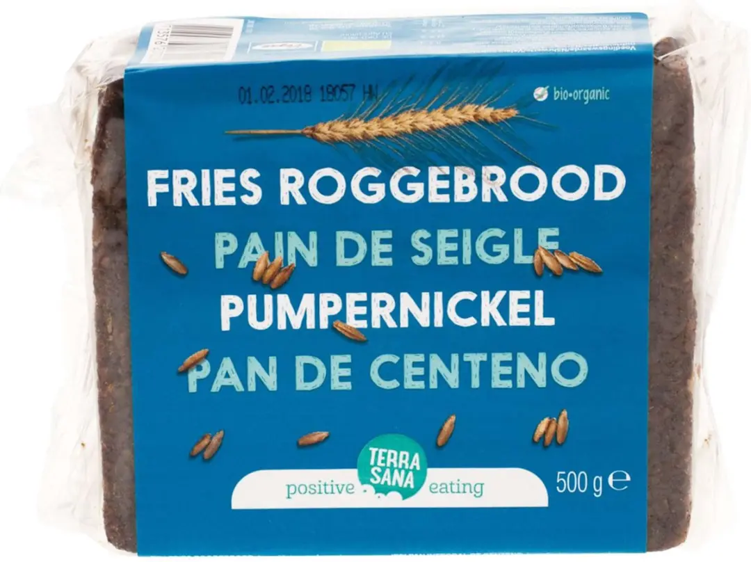 Terrasana Fries Roggebrood 500g