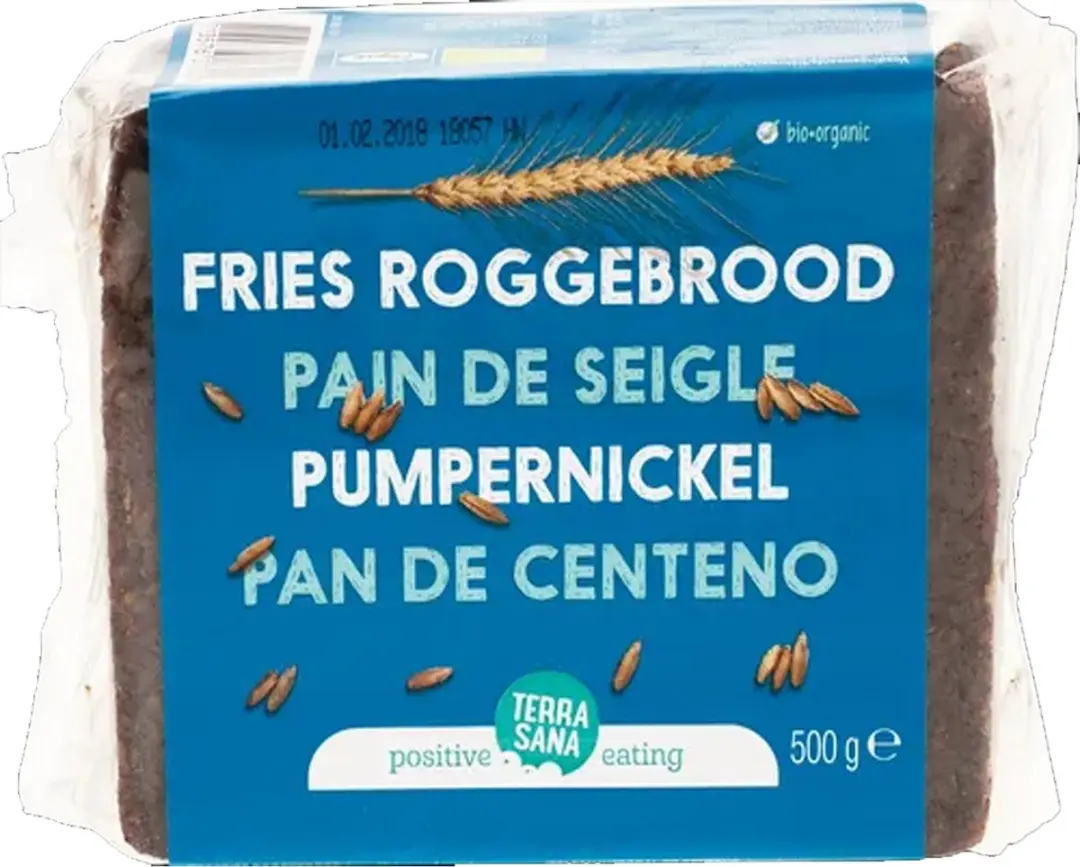 Terrasana Fries Roggebrood 500g