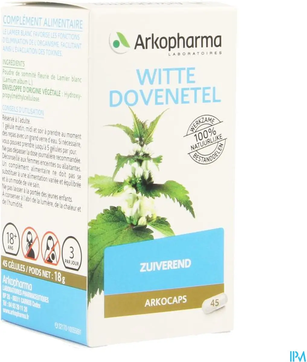 Arkopharma Arkocaps Witte Dovenetel 45 Capsules