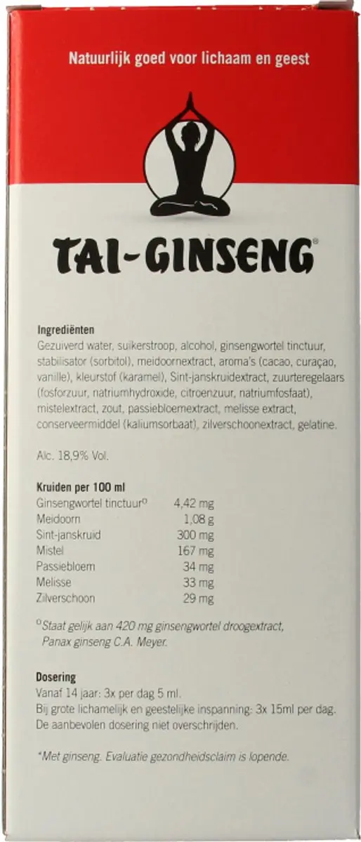 Tai-Ginseng Elixer 500ml