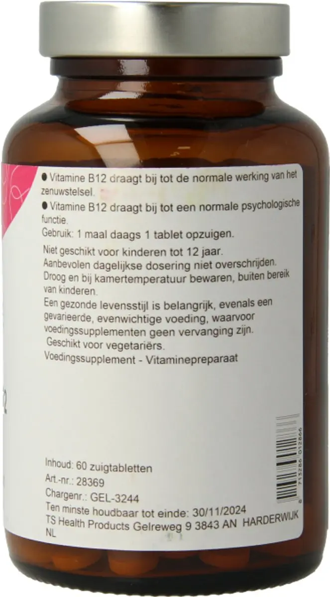 TS Choice Vitamine B12 60 Tabletten